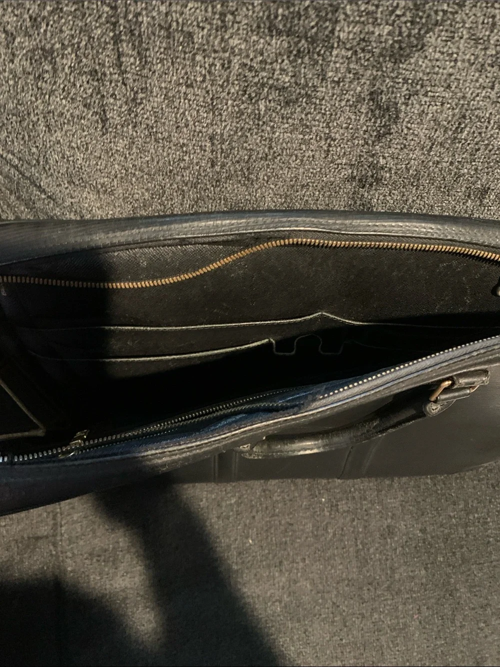 Project/Rehab Louis Vuitton Porte voyage document holder.